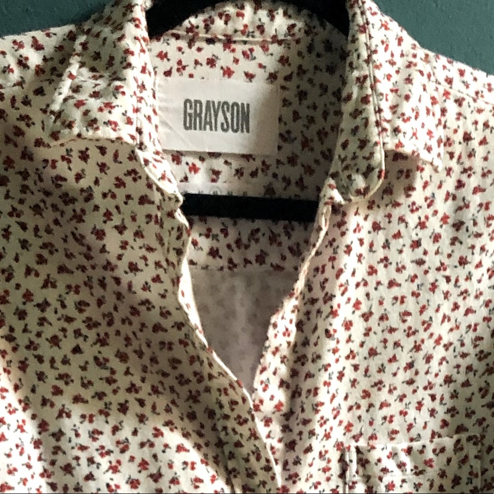 Anthropologie Grayson The Hero Flannel Buttondown